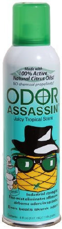 Jay Manufacturing Inc Odor Assassin Air Freshener Liquid 6 oz. Can Tropical Scent - 124950