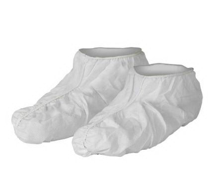 KleenGuard A40 - Shoe Cover One Size Fits Most Shoe High Seamless Sole White NonSterile - 27000