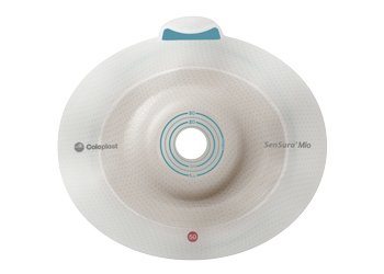 SenSura Mio Flex - Ostomy Barrier Precut, Extended Wear Elastic Adhesive 50 mm Flange Red Code System 25 mm Opening - 16485