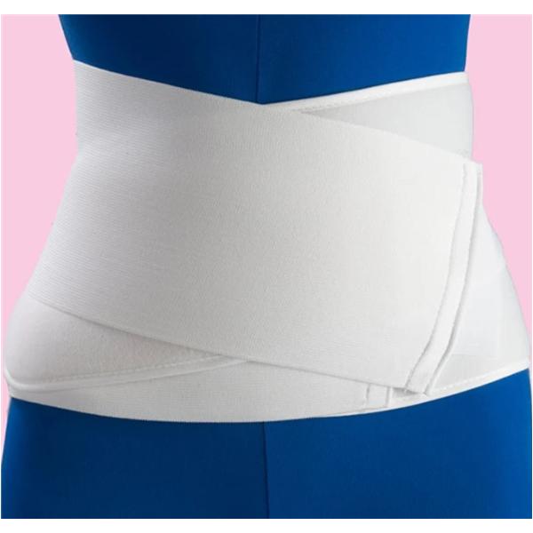 Frank Stubbs Co Inc Binder Compression Abdominal Elastic Three Panel White 12" Universal Each - 2005