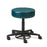 Clinton Industries Exam Stool Backless Pneumatic Cylinder Height Adjustment 5 Casters Cappuccino - 2145-3CO