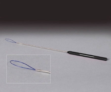 Ekcomed SUREtriever Suture Retriever Sterile, Single Use, 10 Inch Length, Blue Suture Loop - EKM-SR10B