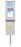 Diversey J-Fill Uno - Chemical Dispenser Gray Stainless Steel Push Button Wall Mount - Lagasse - DVS5753036