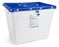 McKesson McKesson Prevent Pharmaceutical Waste Container 13-1/2 H X 17-3/10 W X 13 L Inch 8 Gallon White Base / Blue Lid - 2256