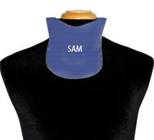 Bar-Ray - Thyroid Collar Blue Diamond Print - 56821-303