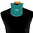 Bar-Ray - Thyroid Collar Turquoise Diamond Print - 56821-323