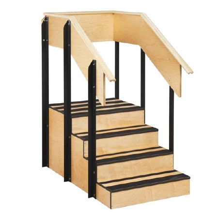 Clinton Industries One-Sided Staircase 24 X 24 X 36 Inch Platform, 6 X 10 X 36 Inch Step - 4-5501-36