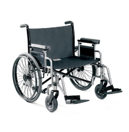 Invacare 9000 Topaz Wheelchair Heavy Duty Black 22 Inch Seat Width 700 lbs. Weight Capacity - 2710140