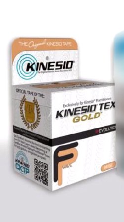 Kinesio Tex Gold FP - Kinesiology Tape Water Resistant Cotton 2 Inch X 4 Yard Beige NonSterile - 081605195