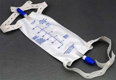 AMSure - Urinary Leg Bag Anti-Reflux Valve / Push-Pull Drain Valve Sterile Fluid Path 900 mL Vinyl - AS307N