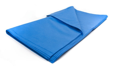 McKesson McKesson Argent Sterilization Wrap, 500 Grade Dark Blue 45 X 45 Inch Dual Layer SMS Polypropylene - 158-62145