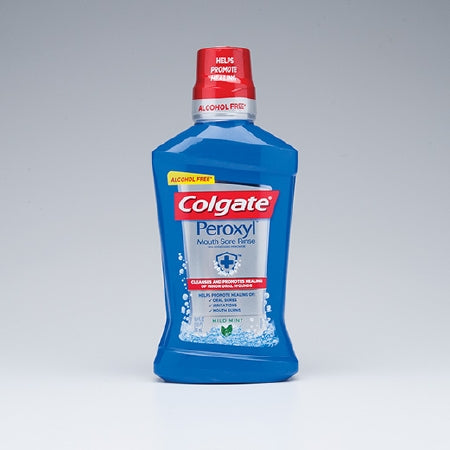 Colgate Colgate Peroxyl Mouth Sore Rinse 16 oz. Mild Mint Flavor - 3500032029