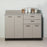 Clinton Industries Quick Care Base Cabinet Floor Standing Laminate 2 Drawer / 2 Shelf - 8042-1NT-2NT-ONT-52