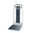 Scale-Tronix - Column Scale with Handrail Digital Display 800 lbs. / 360 kg Capacity Chrome Battery Operated - 5002-XX-X