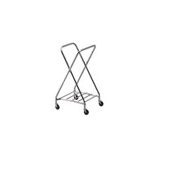 Brewer Company Hamper Laundry Chrome Plated Steel Adjustable/Folding 18X22X20" Silver Ea - 33395