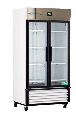ABS - Refrigerator Laboratory Use 35 cu.ft. 2 Swing Glass Doors Cycle Defrost - Horizon Scientific - ABT-HC-35