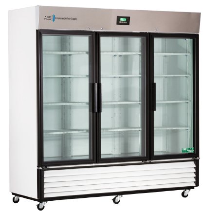 ABS - Refrigerator Laboratory Use 72 cu.ft. 3 Glass Doors Cycle Defrost - Horizon Scientific - ABT-HC-72