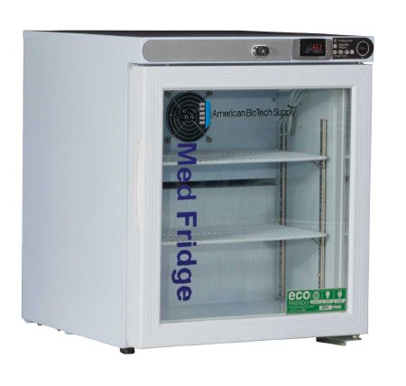 ABS - Refrigerator Pharmaceutical 1 cu.ft. 1 Swing Glass Door Cycle Defrost - PH-ABT-HC-UCFS-0104G
