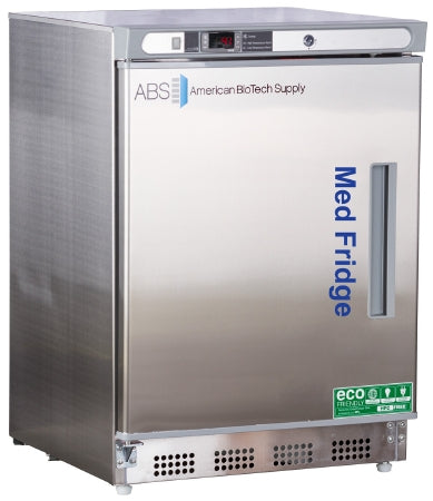Horizon Scientific Inc ABS Undercounter Refrigerator Pharmaceutical 4.5 cu.ft. 1 Swing Door Automatic Defrost - PH-ABT-HC-UCBI-0404