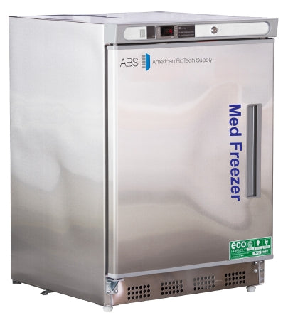 ABS - Undercounter Freezer Pharmaceutical 4.2 cu.ft. 1 Swing Door Left Hinged Manual Defrost - PH-ABT-HC-UCBI-0420SS-LH