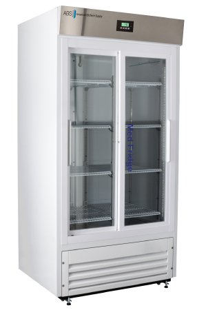 ABS - Refrigerator Pharmaceutical 33 cu.ft. 2 Sliding Glass Doors Cycle Defrost - Horizon Scientific - PH-ABT-HC-33G
