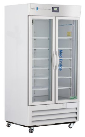 ABS - Refrigerator Pharmaceutical 36 cu.ft. 2 Swing Glass Doors Cycle Defrost - PH-ABT-HC-36G
