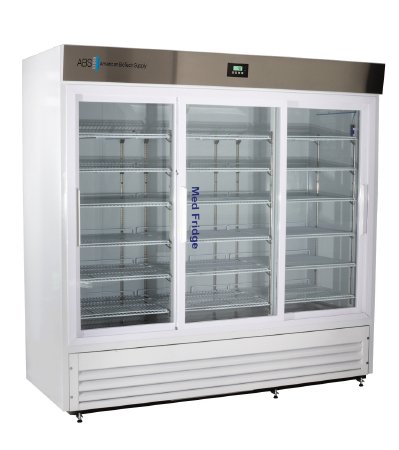 ABS - Refrigerator Pharmaceutical 69 cu.ft. 3 Sliding Glass Doors Cycle Defrost - PH-ABT-HC-69G