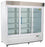 ABS - Refrigerator Pharmaceutical 69 cu.ft. 3 Sliding Glass Doors Cycle Defrost - Horizon Scientific - PH-ABT-HC-S69G