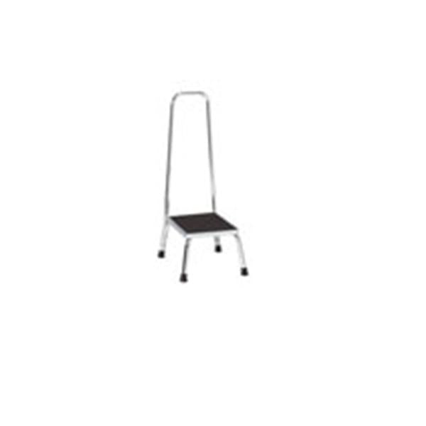 Brewer Company Stool Single Step Black Skid-Resistant Rubber Mat Ea - 11220
