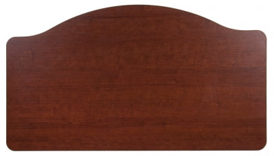 Graham-Field Headboard Center Crown / T-Mold Edges Solar Oak - H02T42S