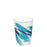 Solo Cup Solo Drinking Cup 12 oz. Jazz Print Polyethylene Coated Paper Disposable - 412JZ-00055