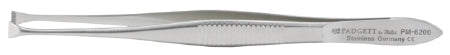 Padgett - Tissue Forceps Von Graefe 4-1/4 Inch Length Surgical Grade Stainless Steel NonSterile NonLocking Thumb Handle Straight Fine Multiple Atraumatic Teeth - PM-6200