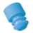 Market Lab Inc Tube Cap Polyethylene, 12, 13 mm Diameter, Flanged - 1432-BL