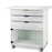 Newmatic Medical MRI Cart 17 X 34.5 X 36 Inch 3 Extra-Wide Drawers, 1 Large Compartment with Hinged Door - CART10