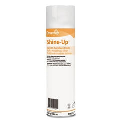 Diversey Shine-Up - Furniture Polish Aerosol Spray Liquid 13.8 oz. Can Lemon Scent NonSterile - DVO95765571