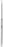 Econo - Ear Curette Billeau 6-1/2 Inch Length Round Knurled Handle Small Tip Flexible Oval Loop Tip - 21-176