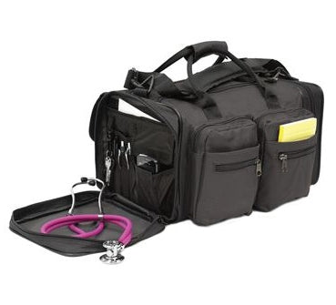 Hopkins Medical Products Professional Healthcare Carry All Bag Black 9 X 9.5 X 20 Inch - 530823