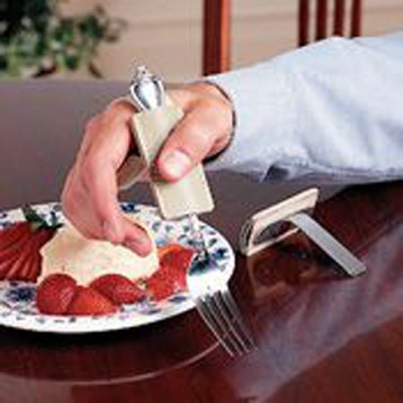 Patterson Medical Supply - Utensil Pocket Angled / Right Handed Leather - '1532