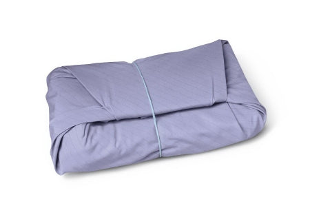ResiStat - Sterilization Wrap Ceil Blue 54 X 54 Inch Single Layer Polyester Steam / EO Gas - Medline - MDT01302054