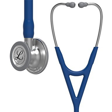 3M Littmann Cardiology IV - Cardiology Stethoscope Blue 1-Tube 22 Inch Tube Double-Sided Chestpiece - 6154