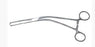 Medgyn Products Tenaculum 9 Inch, 5 X 6 Teeth, Curved, Bierer Angled - 31010