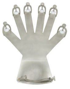 Integra Lifesciences - Surgical Hand Immobilizer Malleable PEEK / Stainless Steel Left or Right Hand Gray One Size Fits Most - PM-961