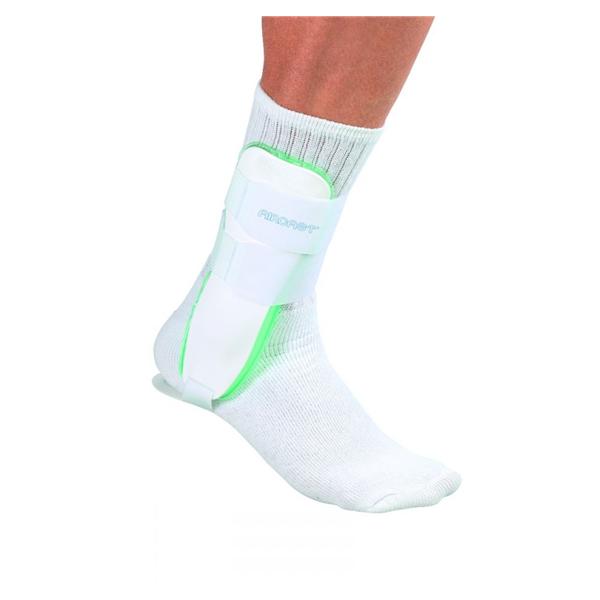 Mueller Sports Medicine Brace Stirrup Aircast Ankle Plastic White Size One Size Fits All Right Ea - 4566