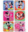 Medibadge Disney 75 Per Unit Mickey And Minnie Mouse Glitter Sticker - 1630