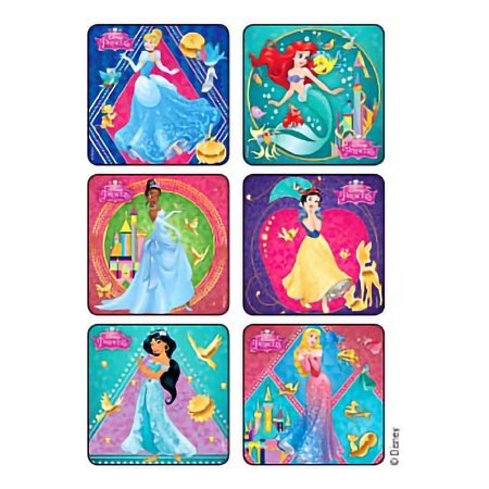 Disney - 75 per Unit Princesses Glitter Sticker - 1629