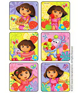 Medibadge Disney 75 Per Unit Dora Sweet Strawberry Scratch N Sniff Sticker - 3999