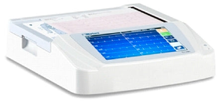 McKesson McKesson LUMEON and Burdick Resting ECG Machine Universal AC: 100 - 240 VAC, 50/60 Hz; Internal Rechargeable Battery Backlit 10.1" High-Resolution Color LCD Touchscreen - LBUR280-81D