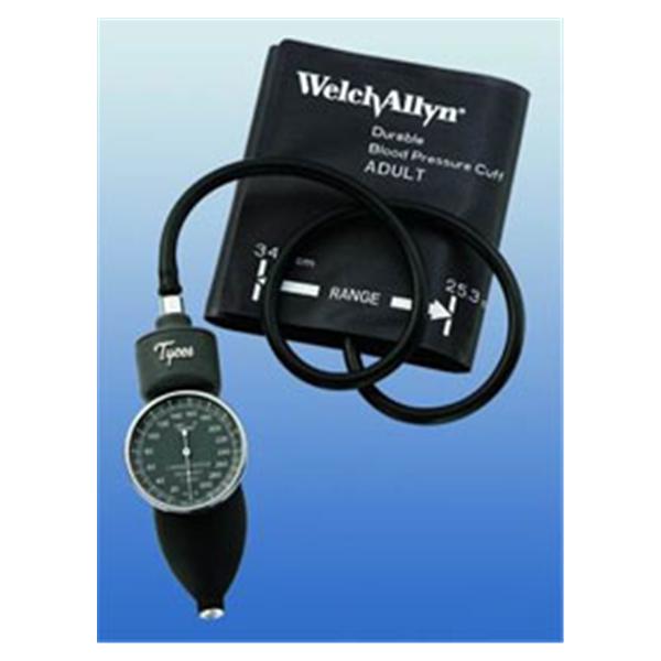 Welch-Allyn Sphygmomanometer Aneroid Tycos Classic Series Child/Adult Arm Dl Dspl Black 1/Ea - 5098-23
