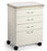 Midmark M4 Series Treatment Cabinet Floor Standing / Mobile 4 Drawer Keyed Lock - 41C.803.KCN