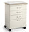 M4 Series - Treatment Cabinet Floor Standing / Mobile 4 Drawers Key Lock - M41C.490.SEH